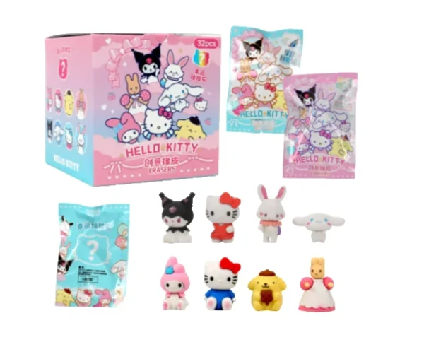 Hello Kitty Mystery Eraser (1 mystery bag)