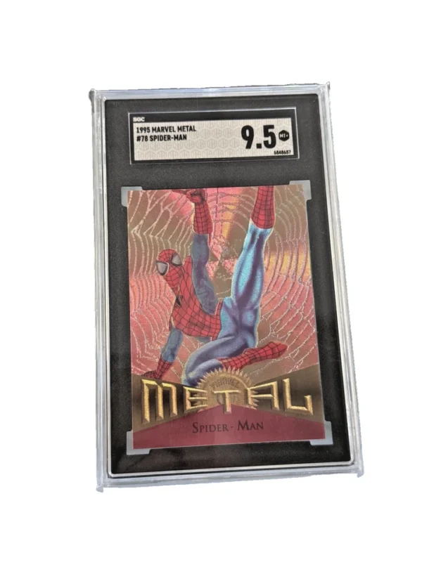 1995 Marvel Metal #78 Spider-Man SGC 9.5 MINT